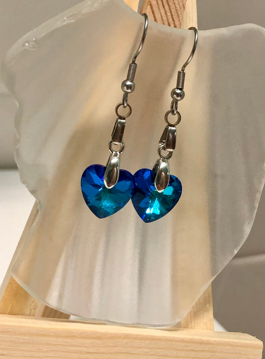 Earrings-Blue