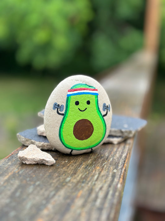 Rock art - avocado